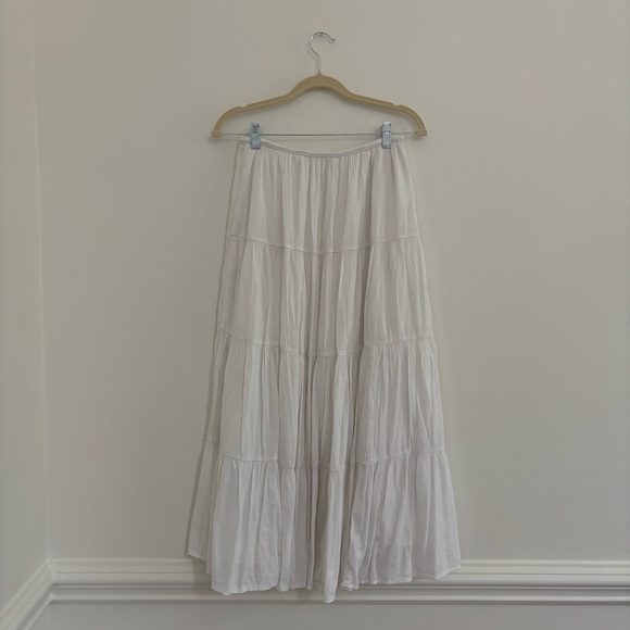 American Eagle Costal matching set size Small | white maxi skirt embellished top - Picture 6 of 11